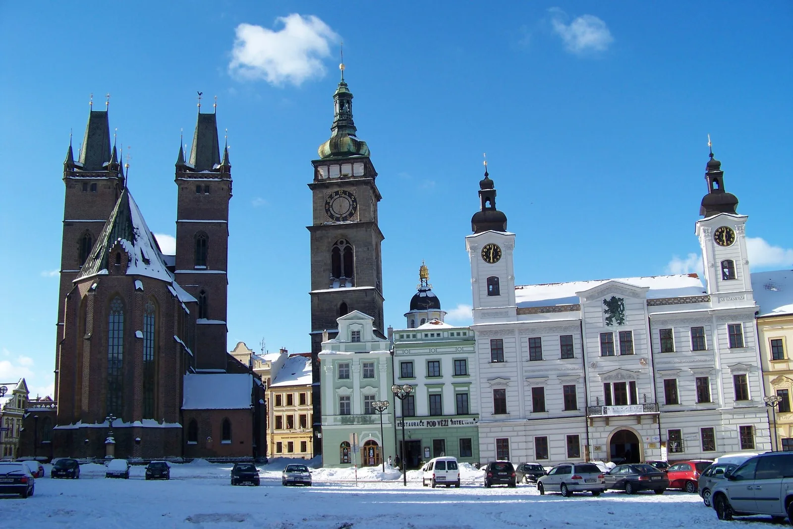 Hradec Králové — destinazione del trasferimento dall'aeroporto di Praga