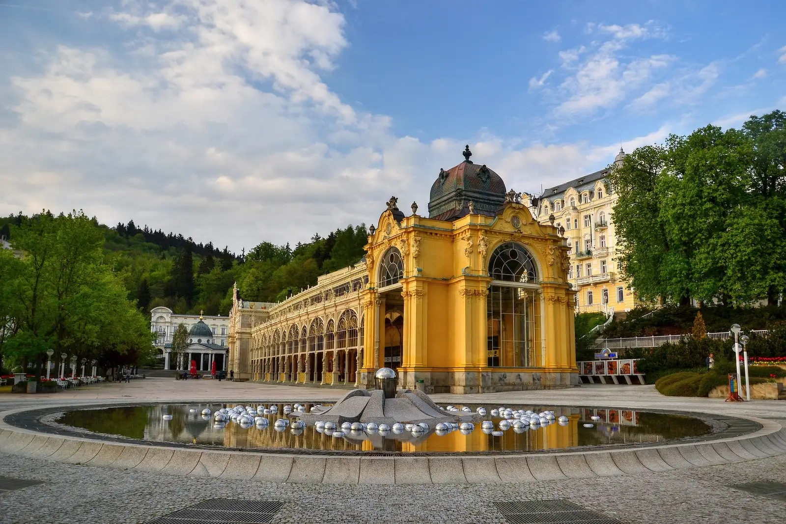 Mariánské Lázně — destinazione del transfer dall'aeroporto di Praga