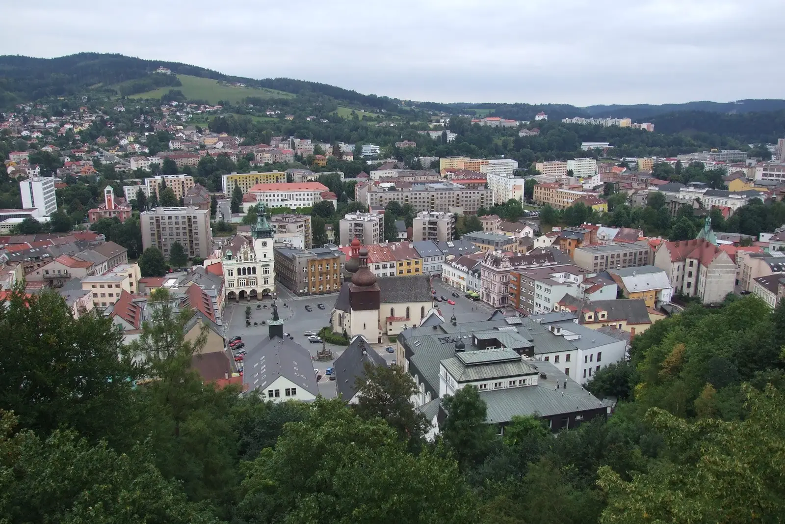 Náchod — destinazione del transfer dall'aeroporto di Praga