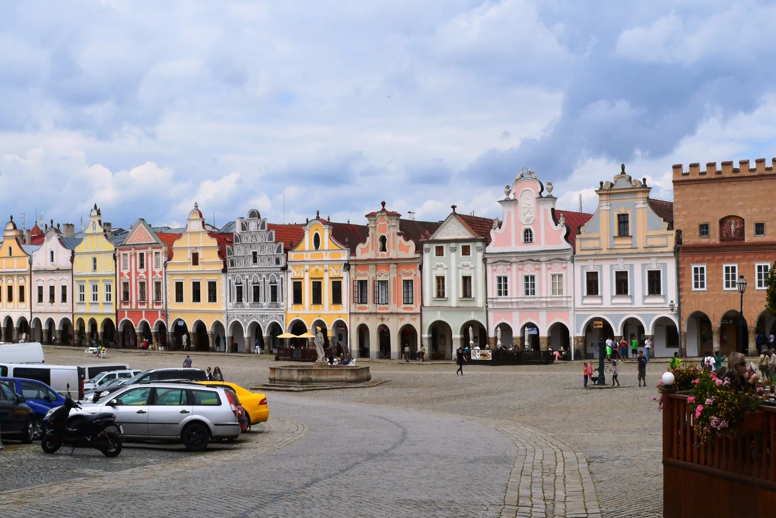 Telč — destinazione del transfer dall'aeroporto di Praga